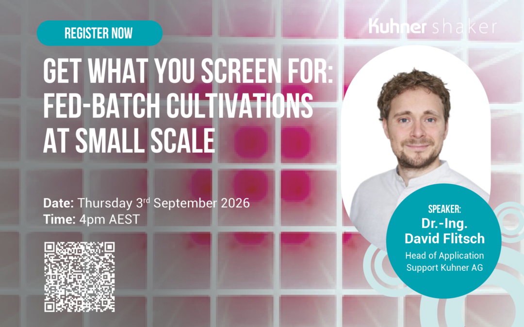 Kuhner Webinar: Get What You Screen For: Fed-Batch Cultivations at Small Scale